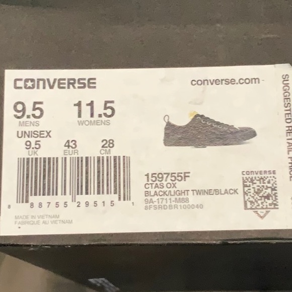 NWT NEW IN BOX CONVERSE CAMO  DETAIL ASSORTED SIZE - Picture 4 of 8